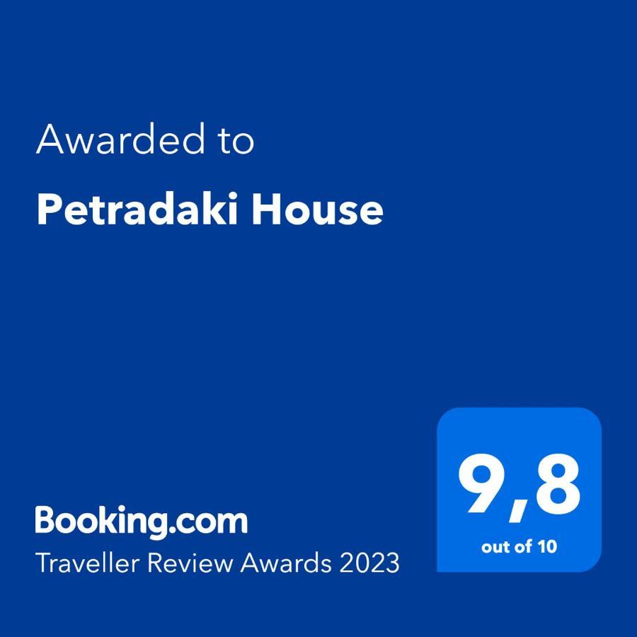 Petradaki House Villa Arakapas Exterior foto